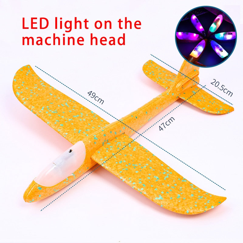 Hand Thrown Foam Plane Glider