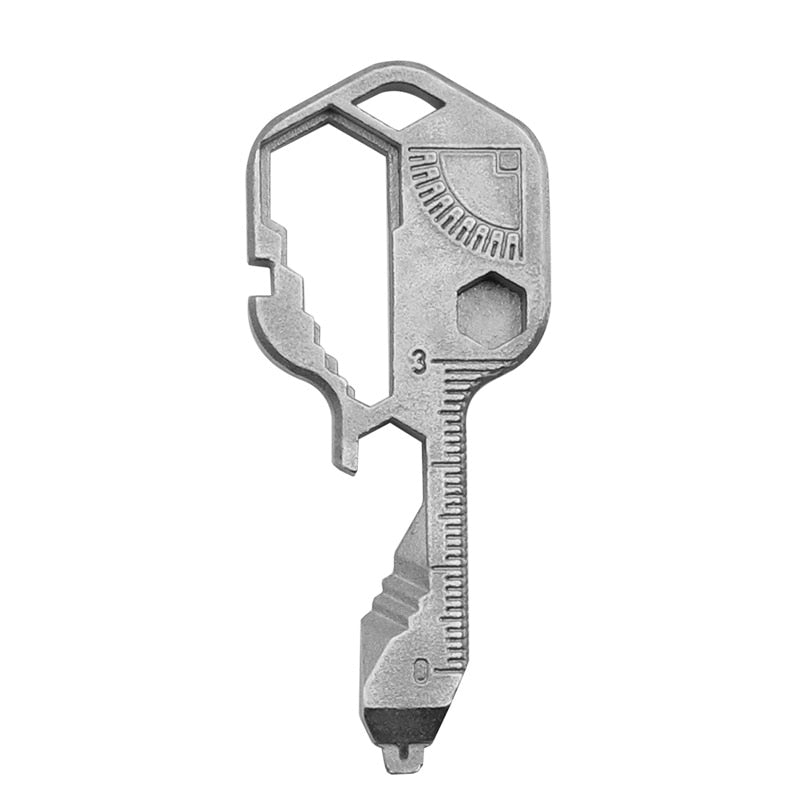 Mini Keychain Key Tool Metal Screwdriver Simulation Wrench
