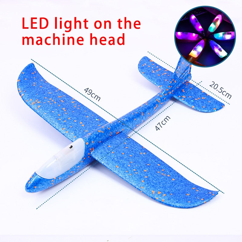 Hand Thrown Foam Plane Glider