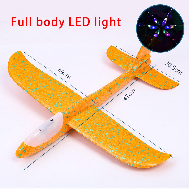 Hand Thrown Foam Plane Glider