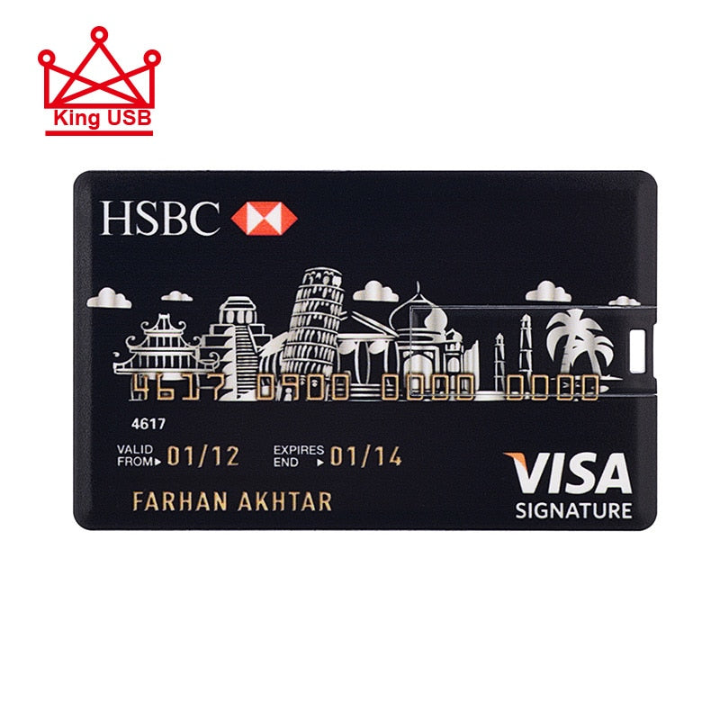 Bank Card USB Flash Drive