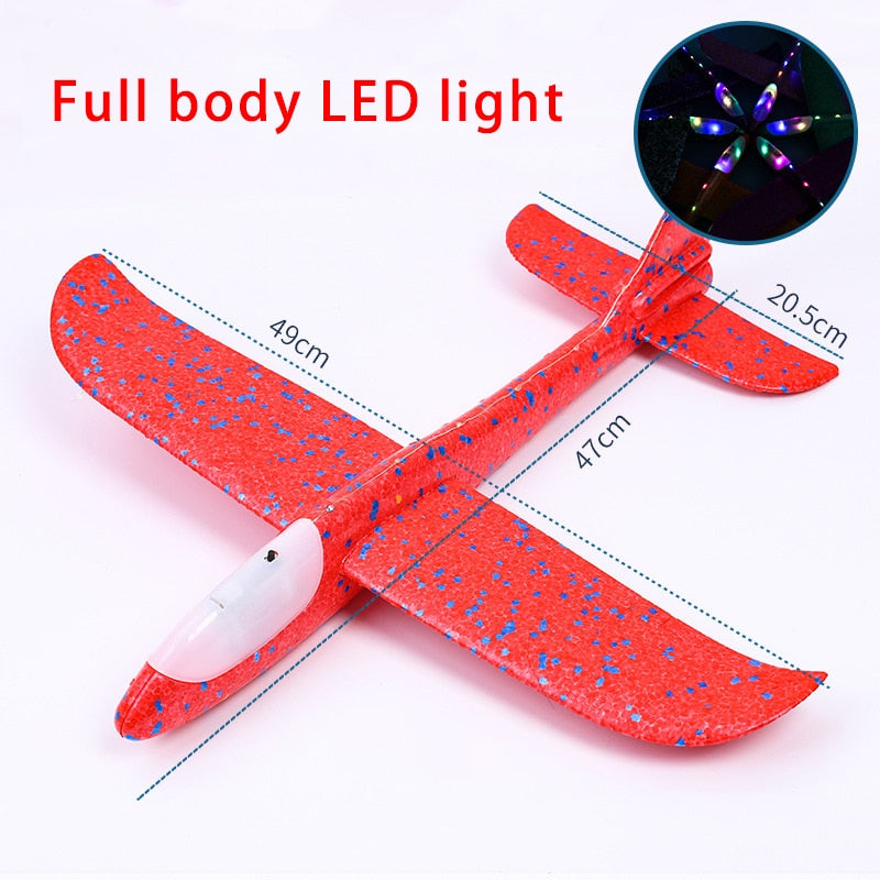 Hand Thrown Foam Plane Glider