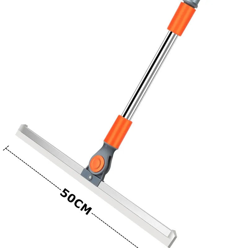 Long Handle Silicone Squeegee Broom