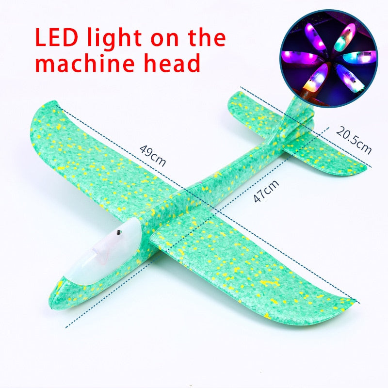Hand Thrown Foam Plane Glider