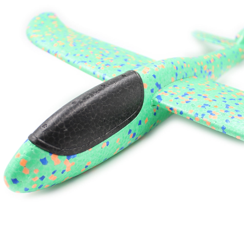 Hand Thrown Foam Plane Glider