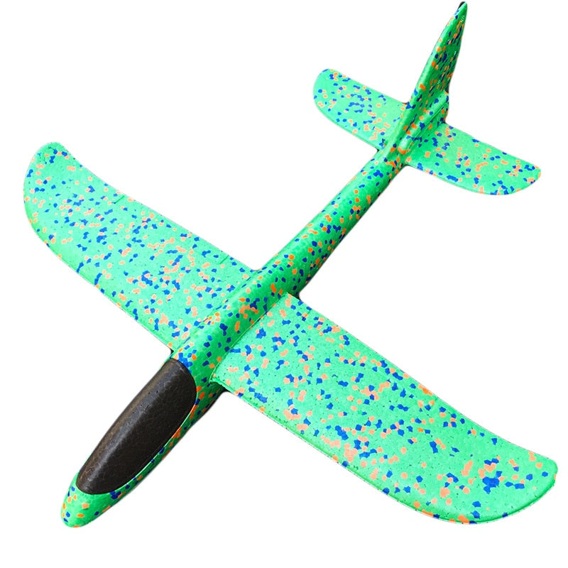 Hand Thrown Foam Plane Glider
