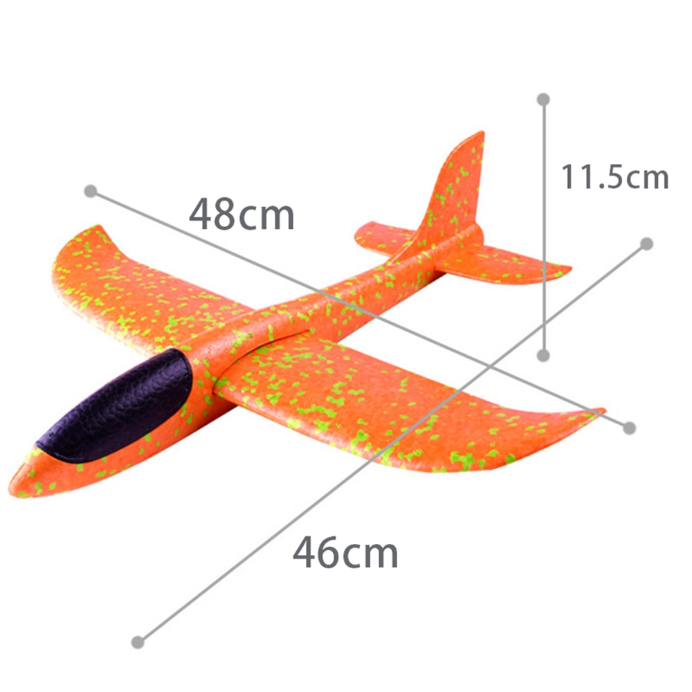 Hand Thrown Foam Plane Glider