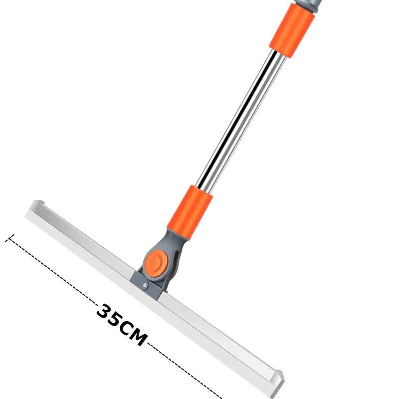Long Handle Silicone Squeegee Broom