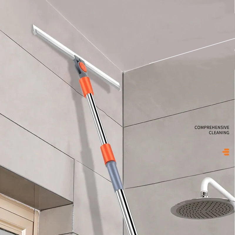 Long Handle Silicone Squeegee Broom