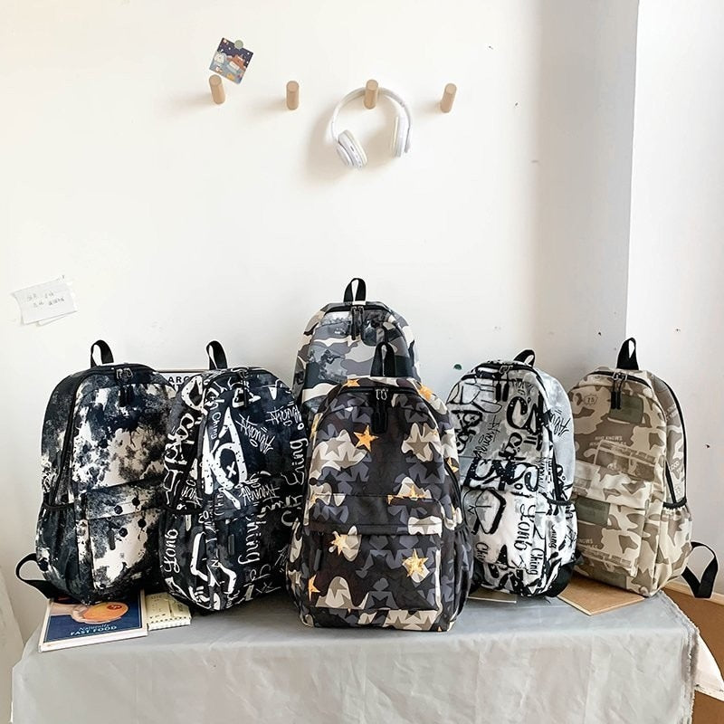 Fashion Backpack Cool Camouflage
