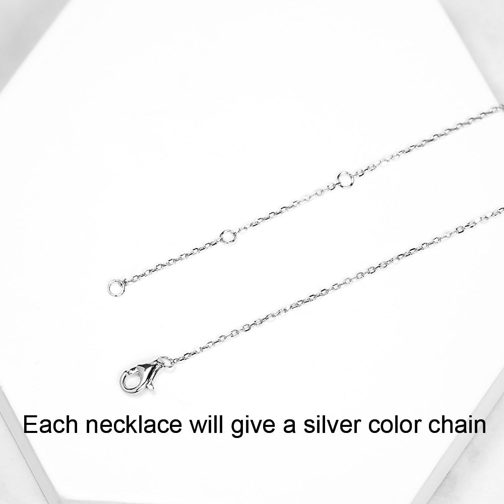 Universe Glass Bead Pendant Necklace for Women