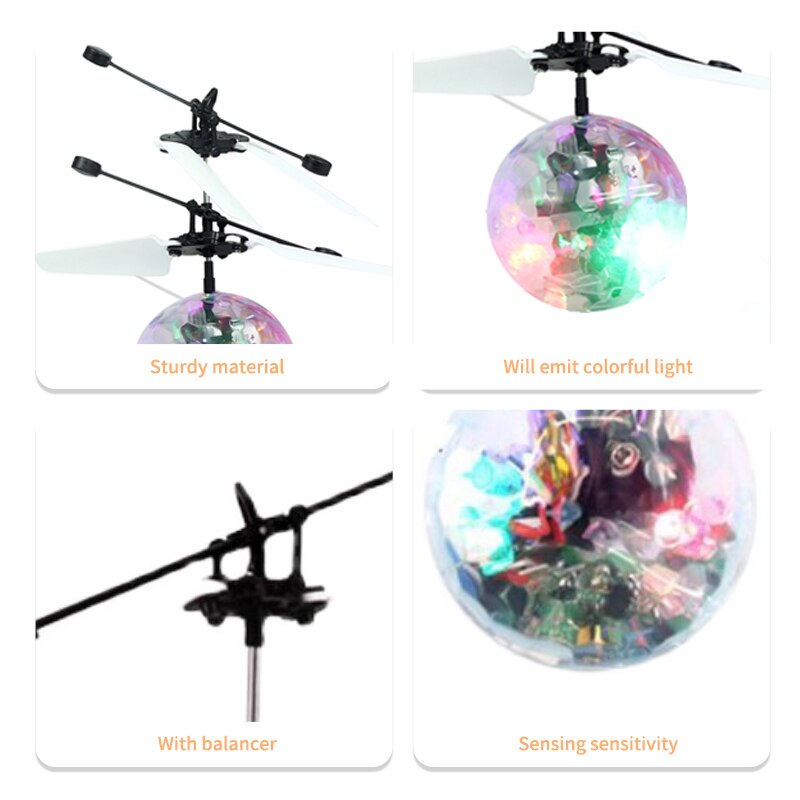 Colorful Mini Shinning LED Quadcopter helicopter