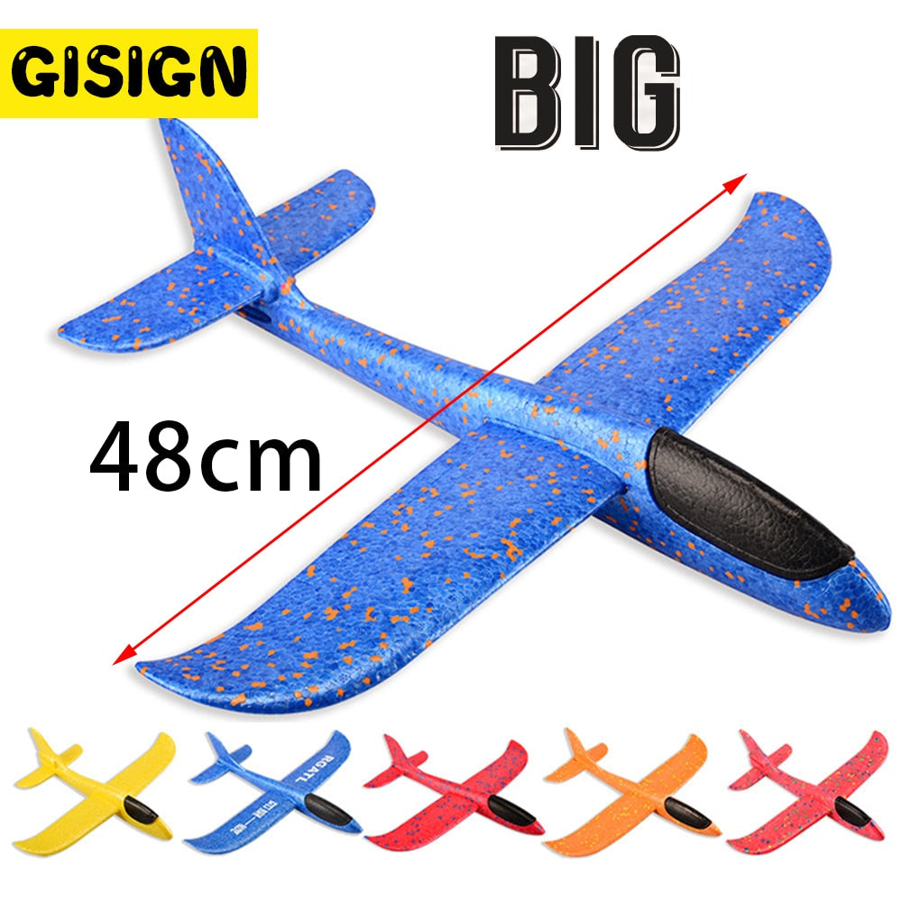 Hand Thrown Foam Plane Glider