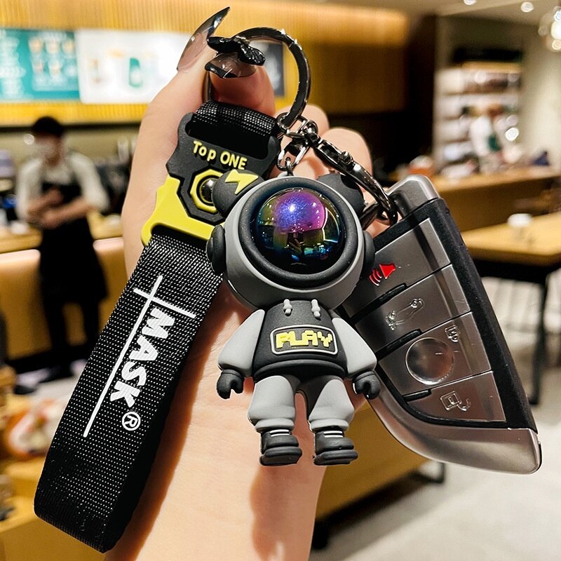 Colorful Bear Keychain for Backpack
