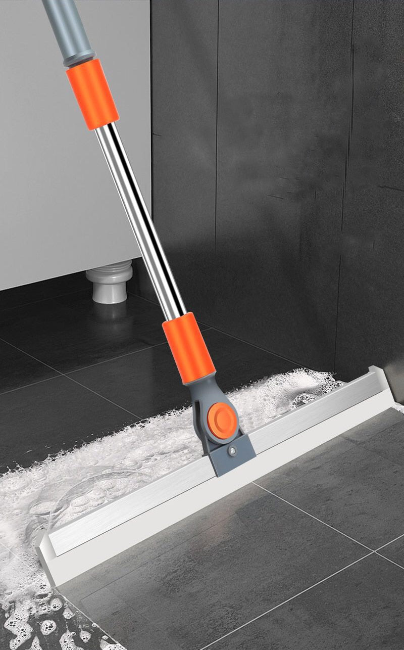 Long Handle Silicone Squeegee Broom