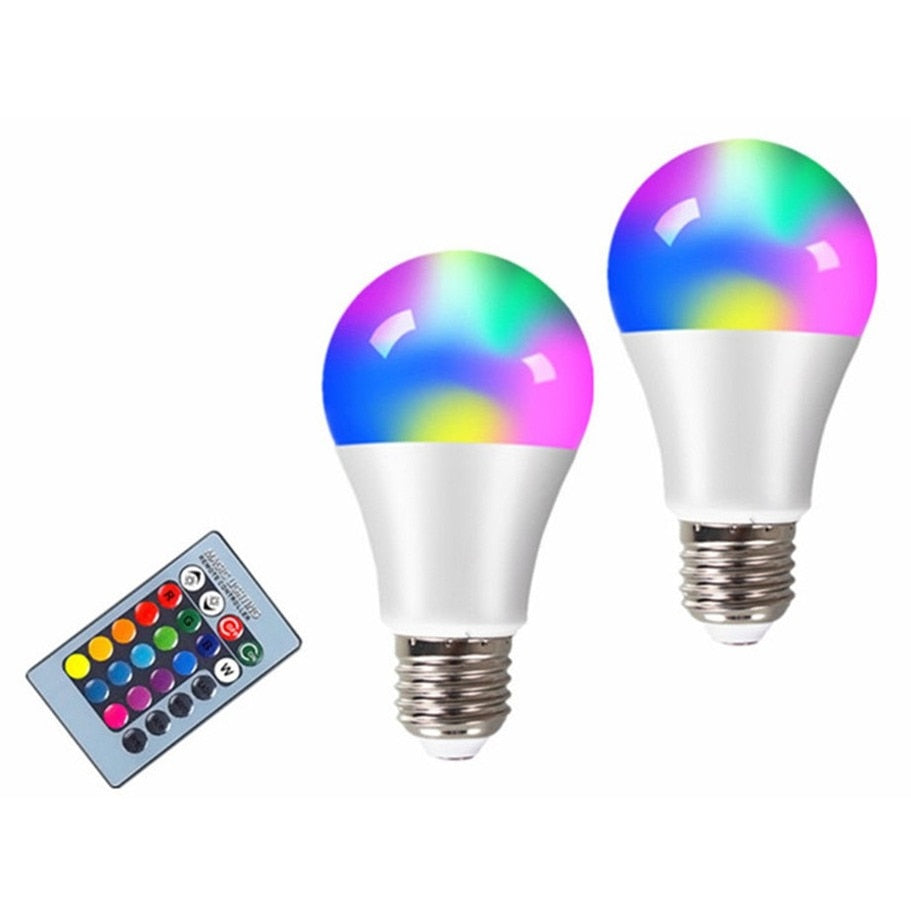 LED RGB Lamp Bulb Smart Remote Control