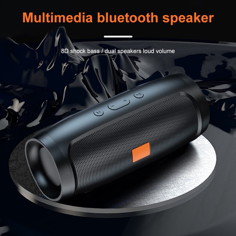 Portable Bluetooth Dual Speaker with radio