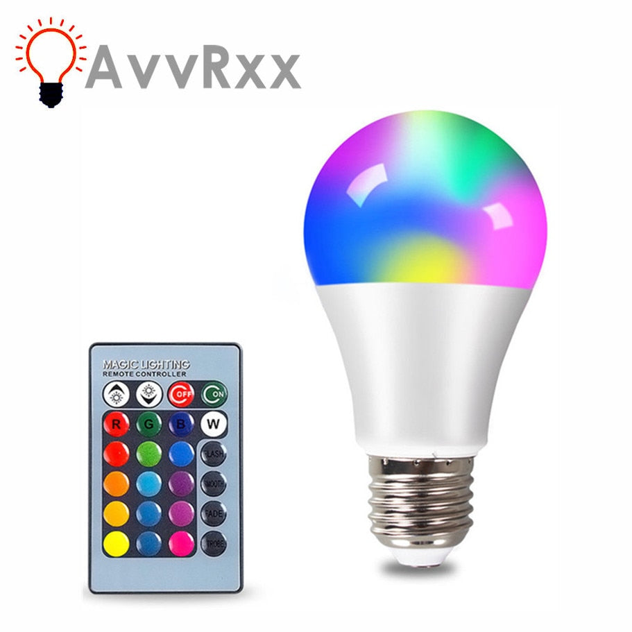 LED RGB Lamp Bulb Smart Remote Control